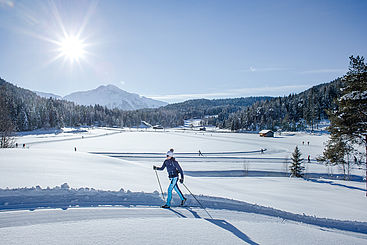 Cross country skiing Seefeld
